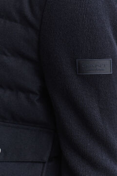 Hybrid Insulated Flannel Jacket — EVENING BLUE 4