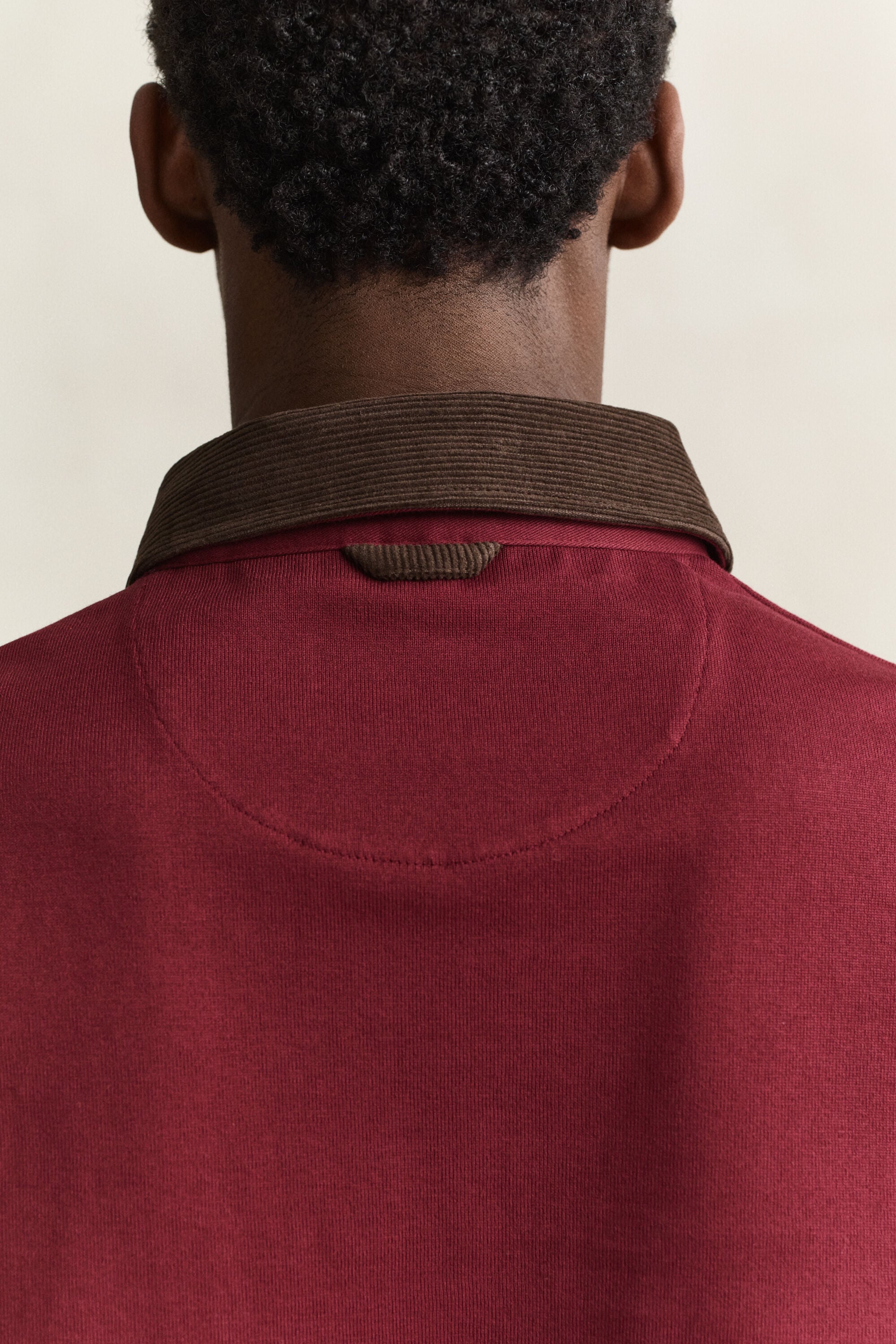 Corduroy Collar Rugger