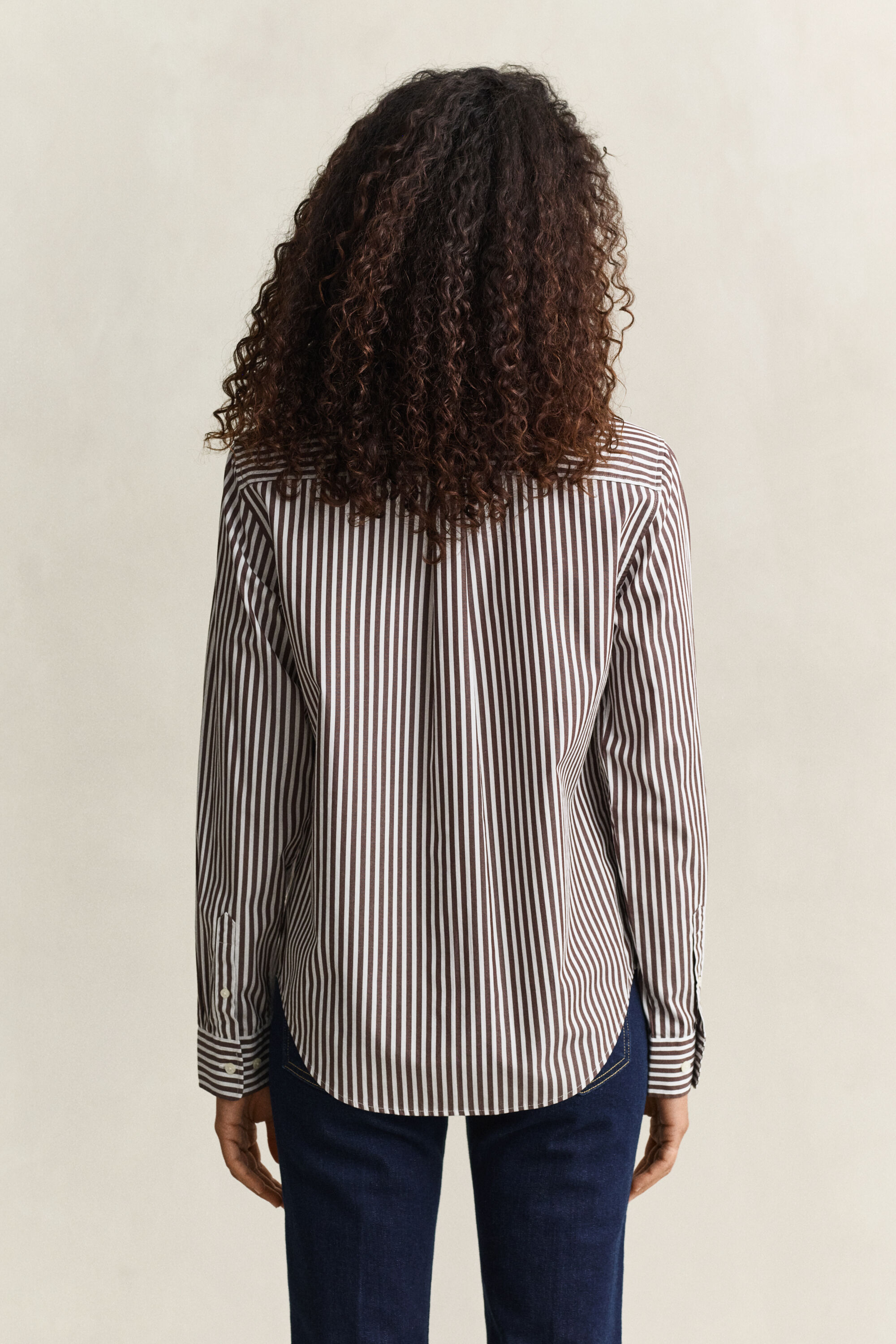 Classic Regular Striped Poplin Shirt