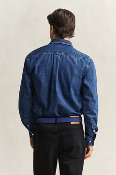 Denim Shirt — MID BLUE WORN IN 2