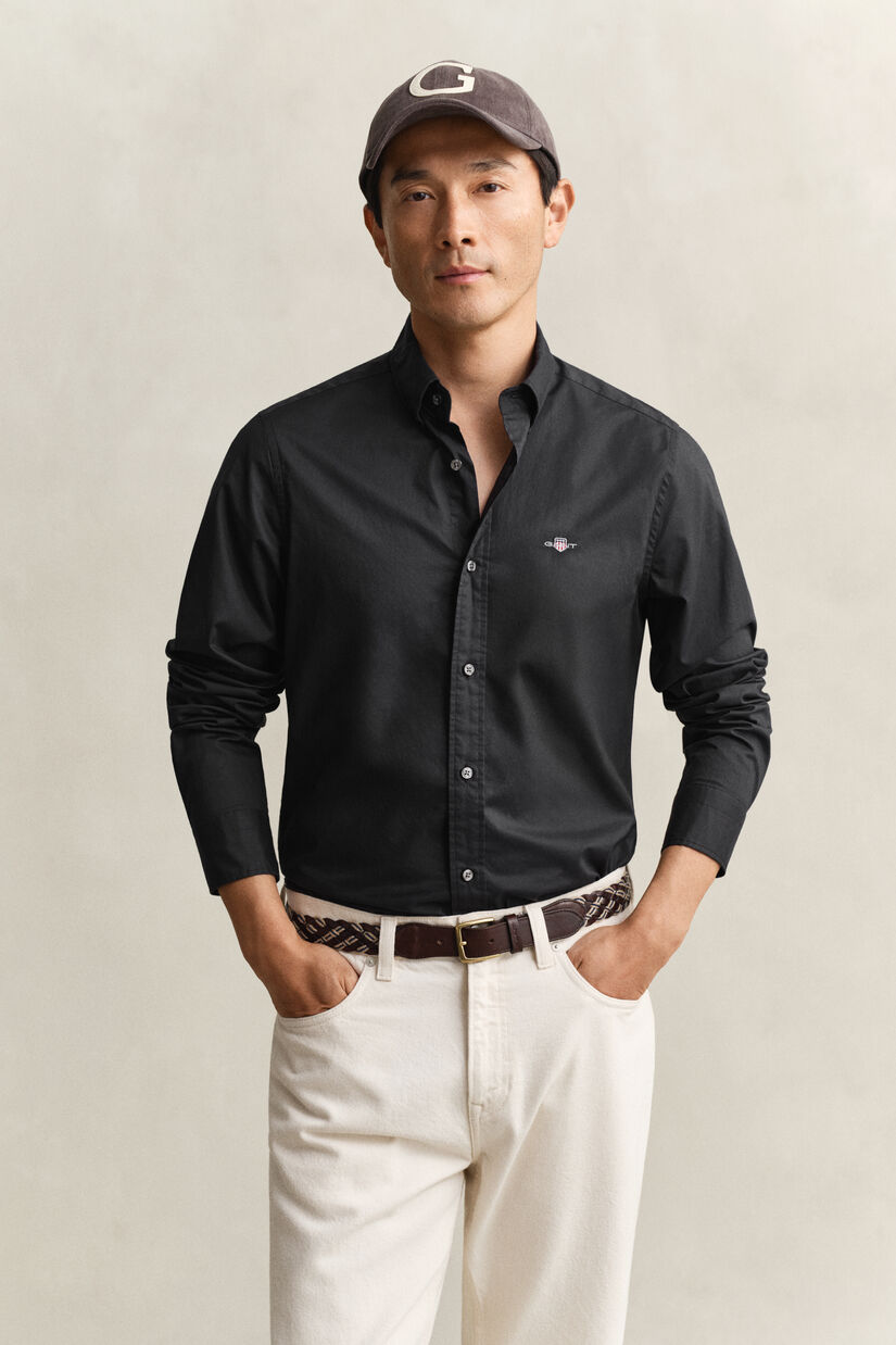 Slim Fit Classic Poplin Shirt