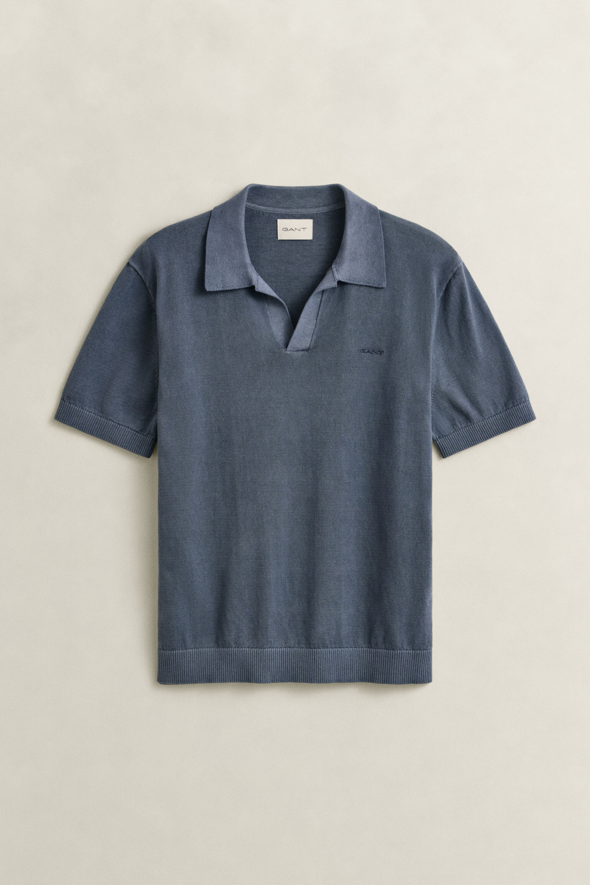 Sunfaded Polo Sweater