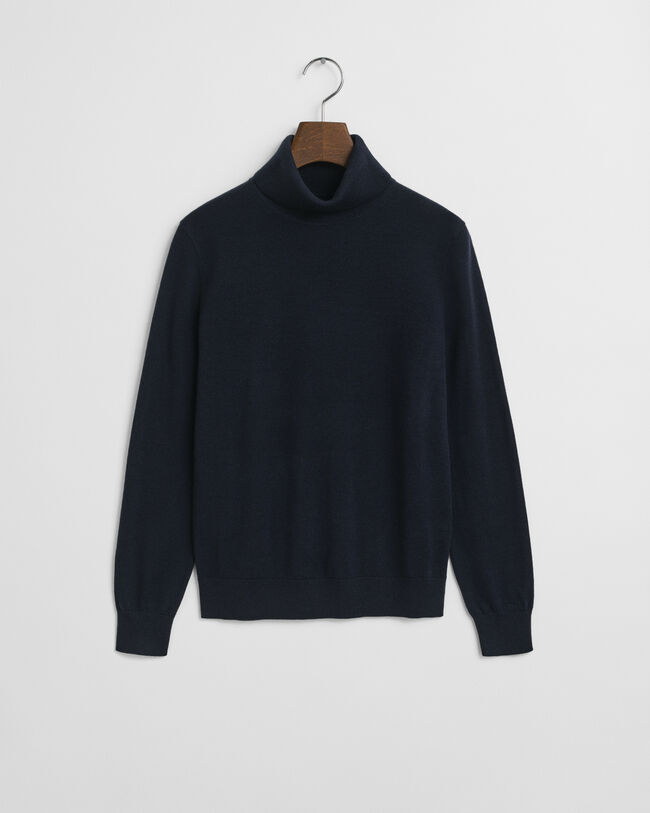 Extra Fine Merino Wool Turtleneck Sweater