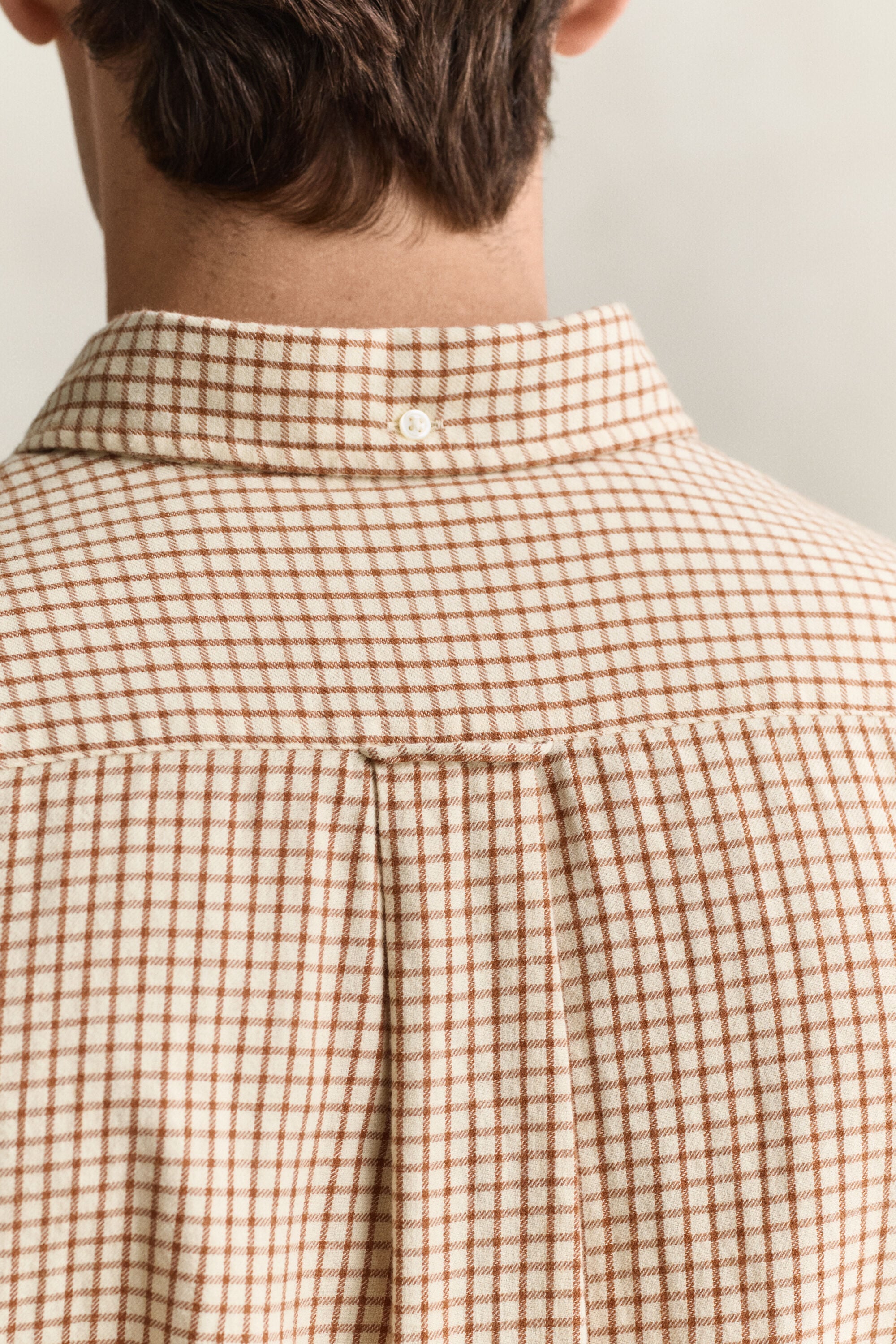 Checked Windblown Flannel Shirt