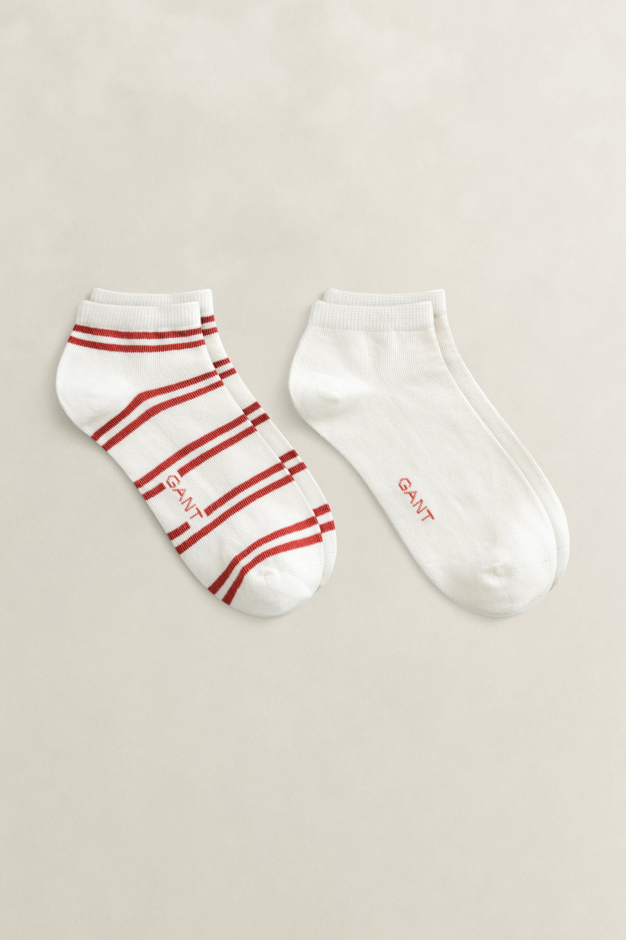2-Pack Striped Ankle Socks