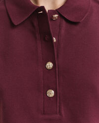 Long Sleeve Piqué Polo Shirt