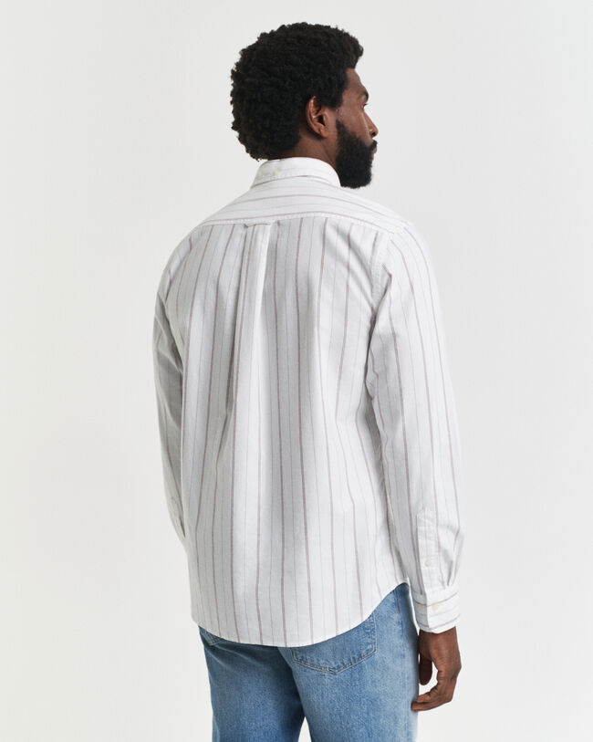 Regular Fit Striped Classic Oxford Shirt