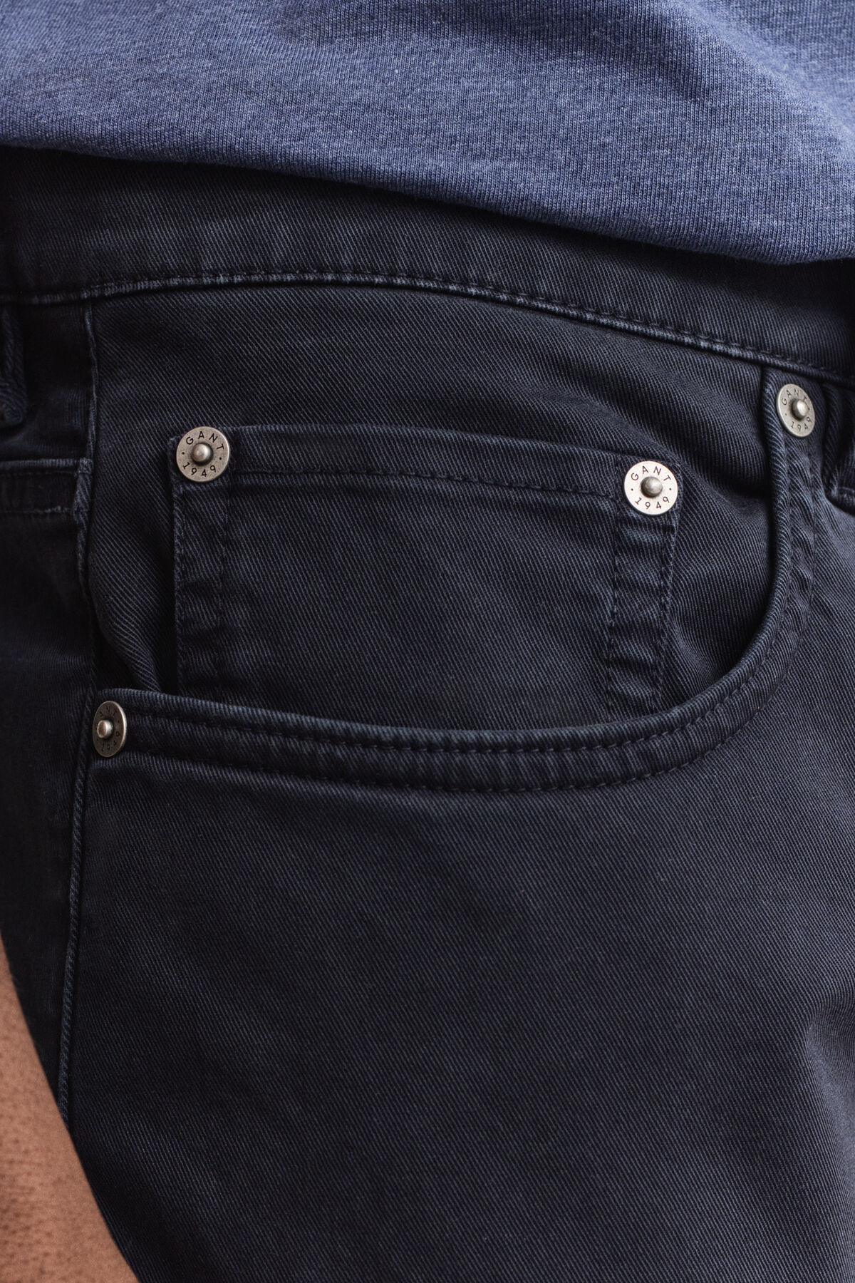 Slim Fit Desert Jeans — EVENING BLUE