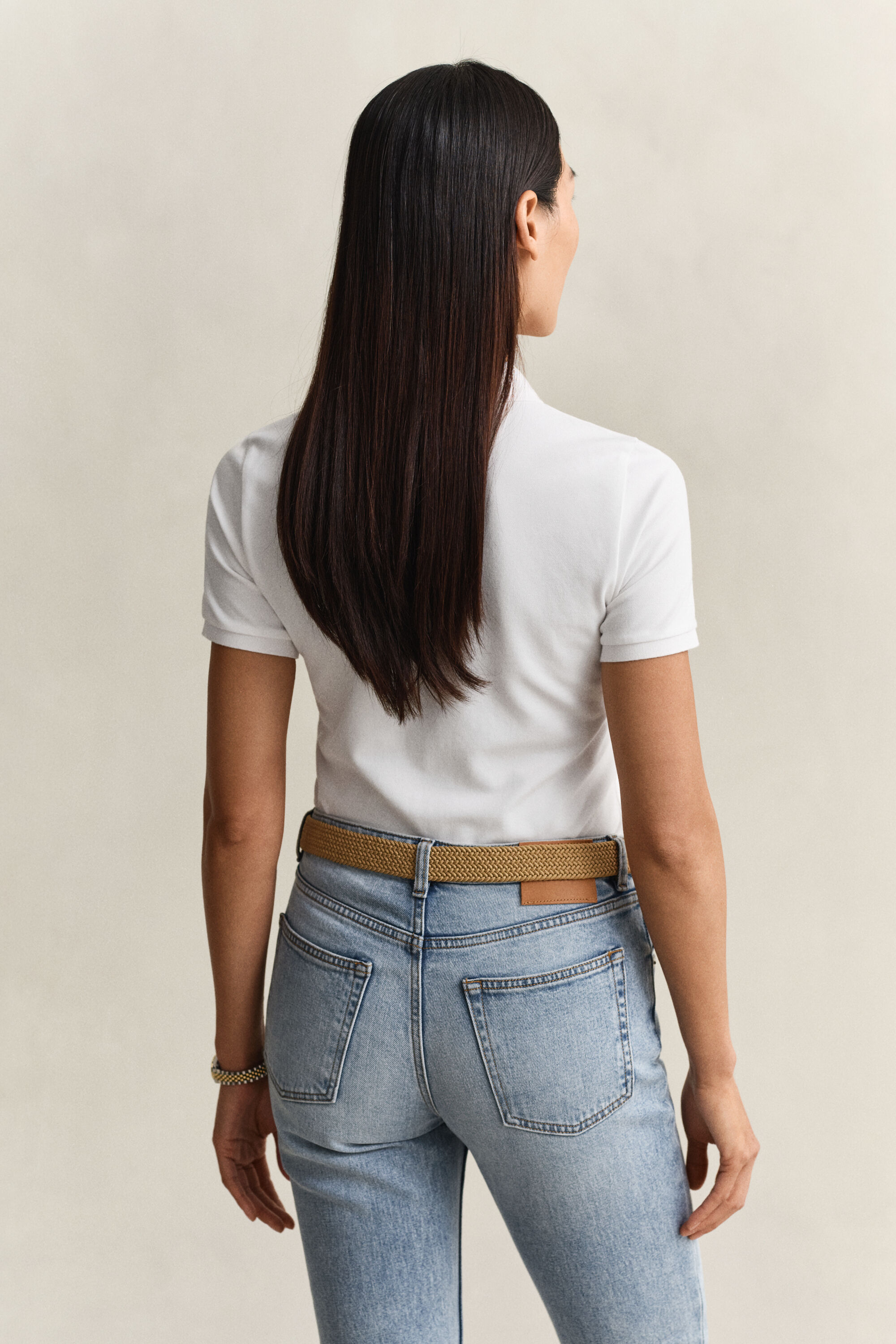 Contrast Piqué Polo Shirt