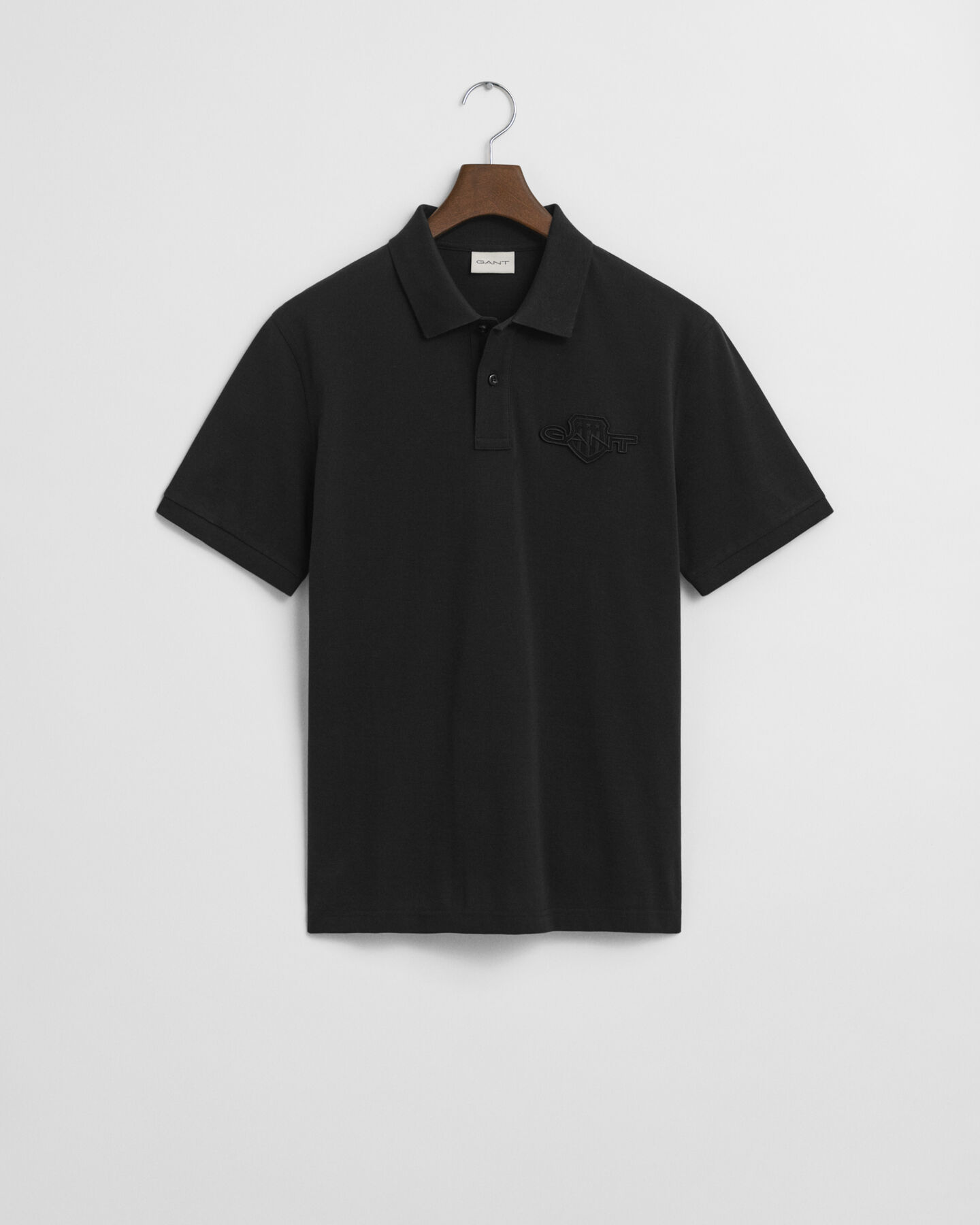 Tonal Shield Polo Shirt