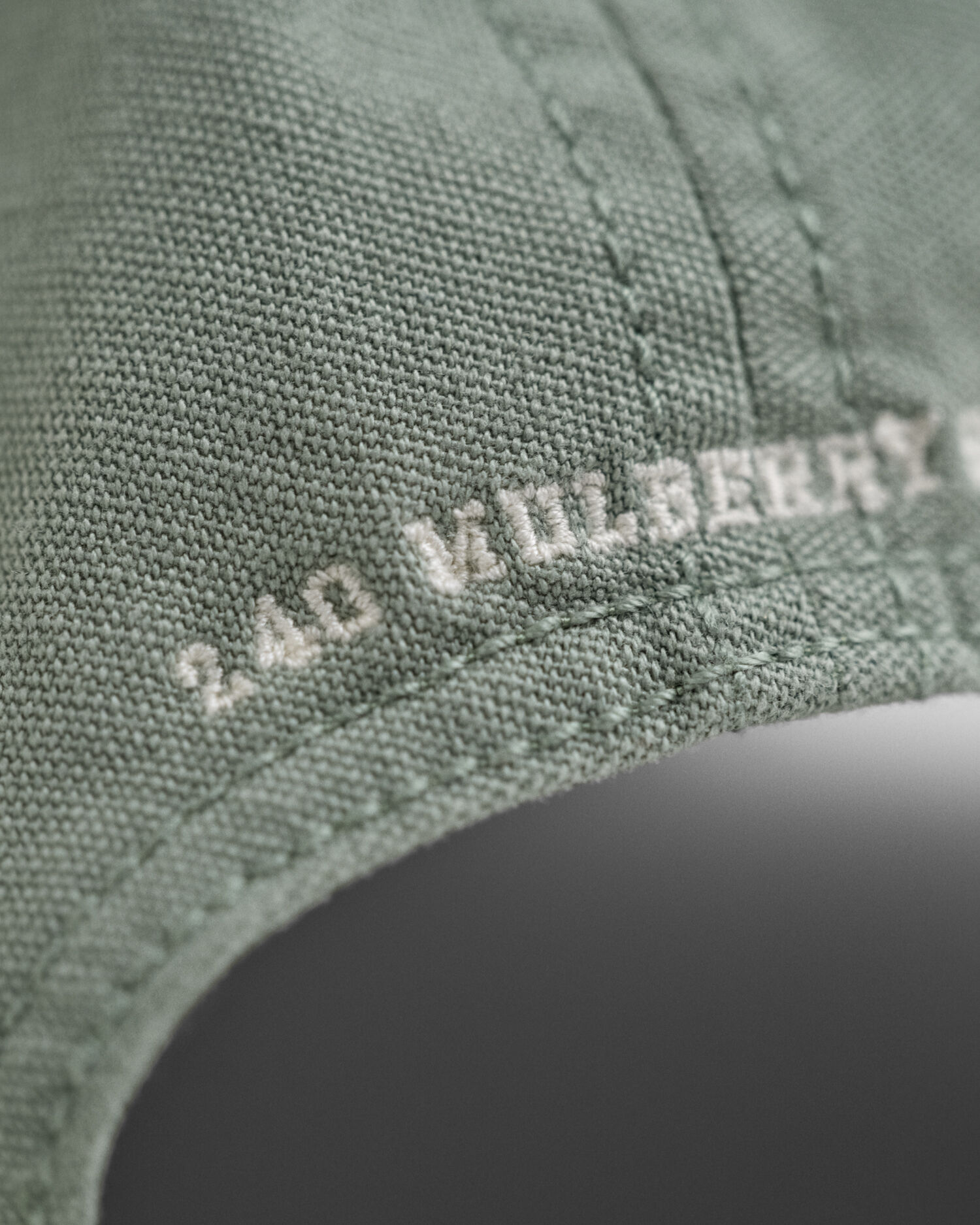 Washed Canvas Cap