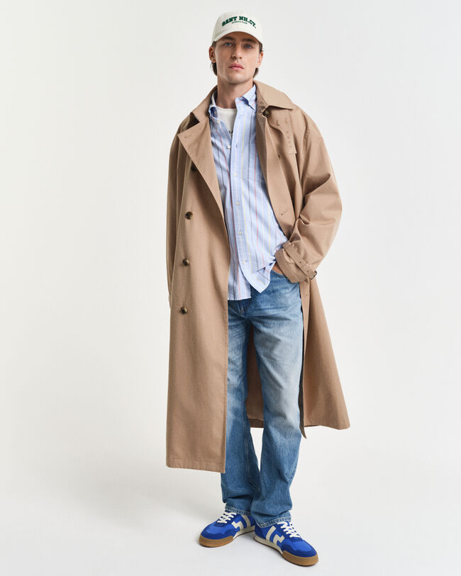 Regular Fit Multi Striped Classic Oxford Shirt