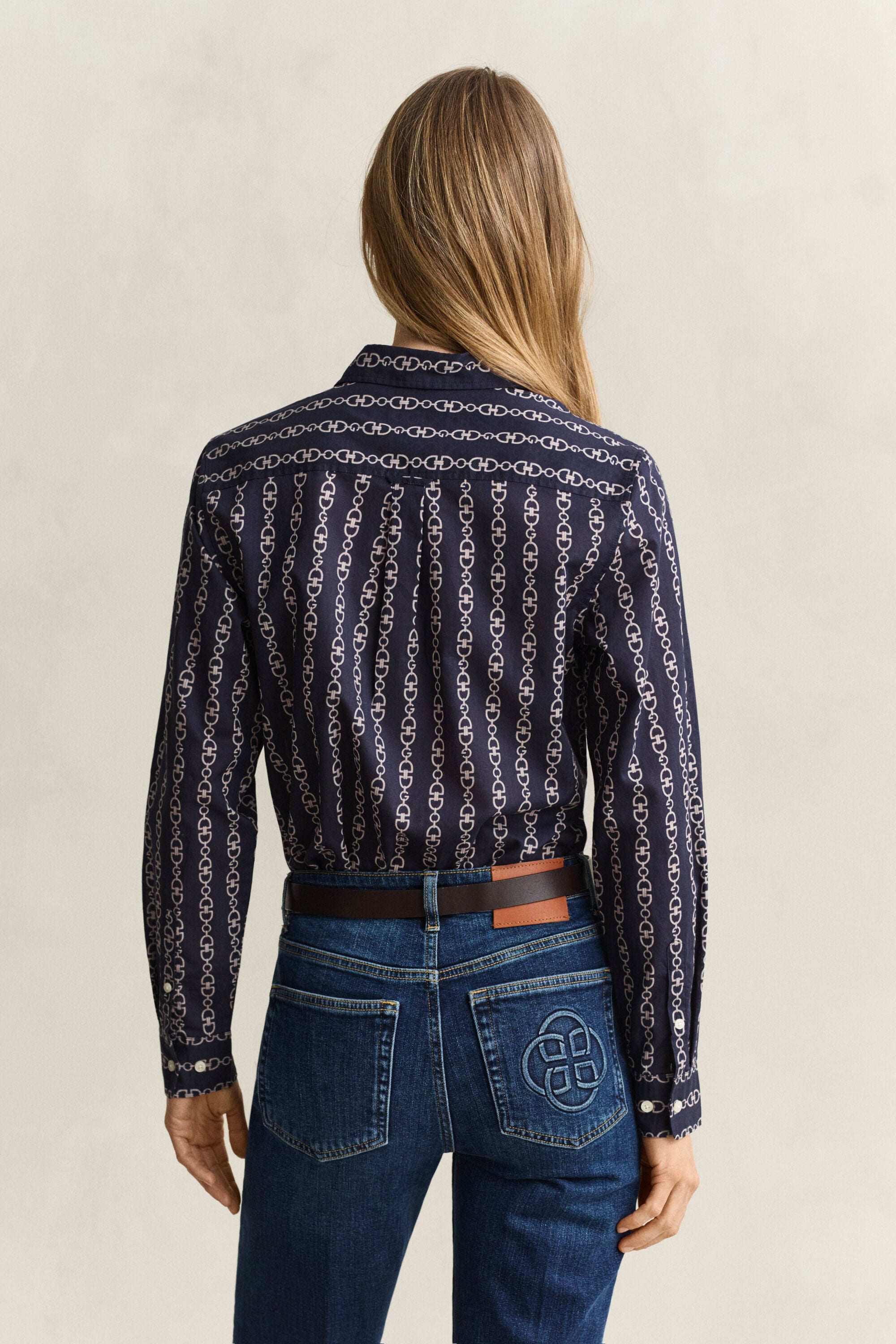 Printed Cotton Voile Shirt