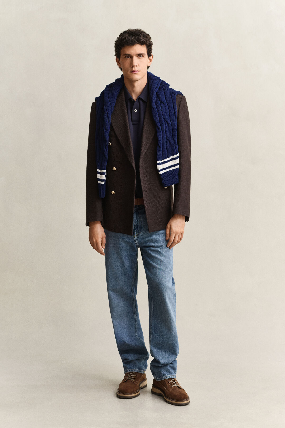 Classic Regular Polo Shirt — EVENING BLUE
