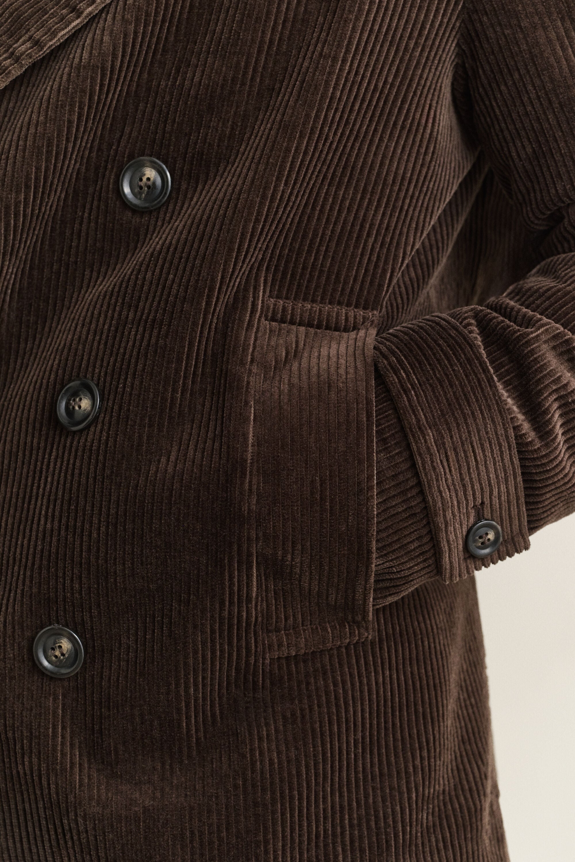 Corduroy Peacoat