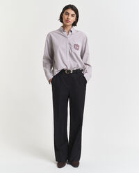 Tailored Wool Blend Pants
