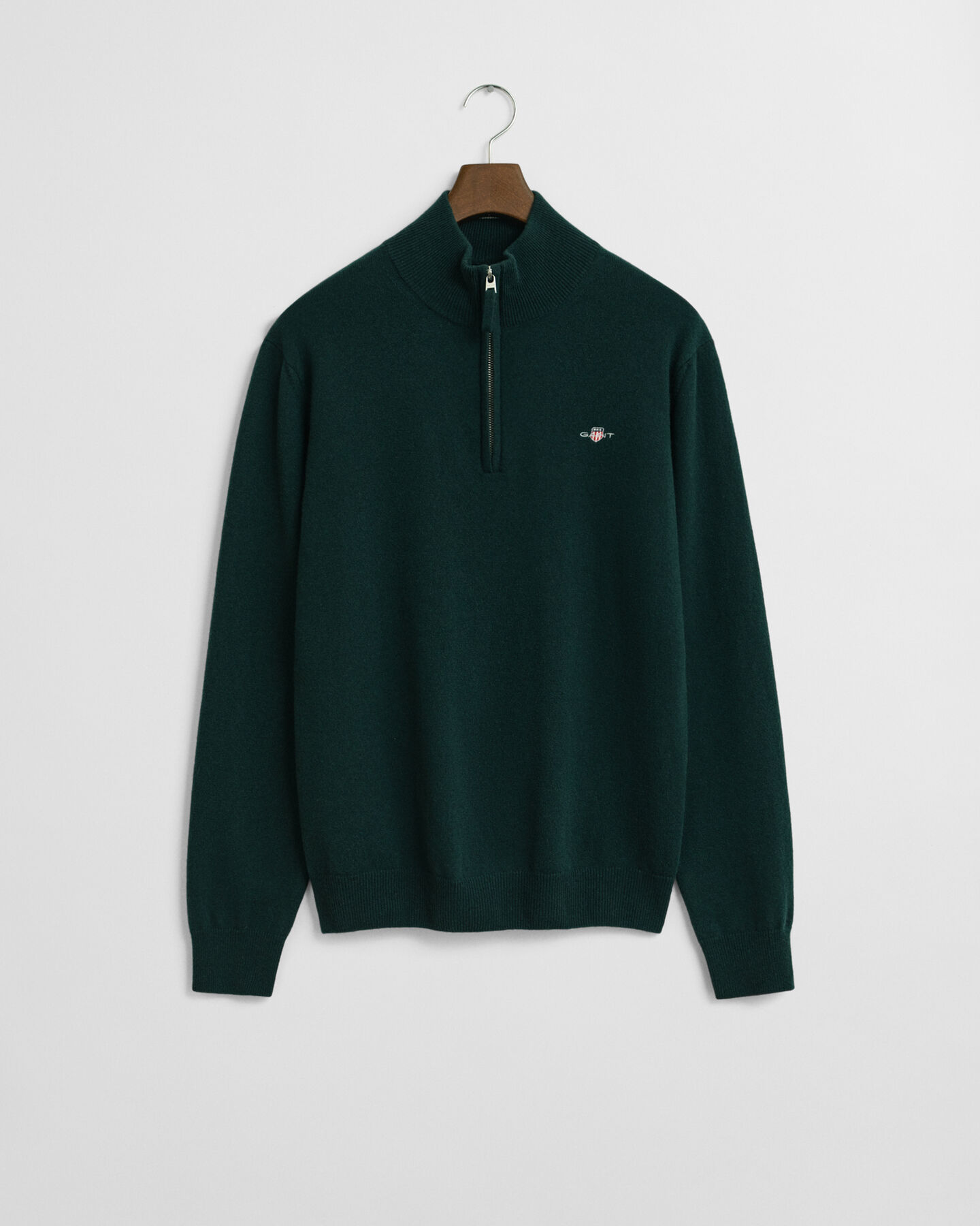 Superfine Lambswool Half-Zip Sweater
