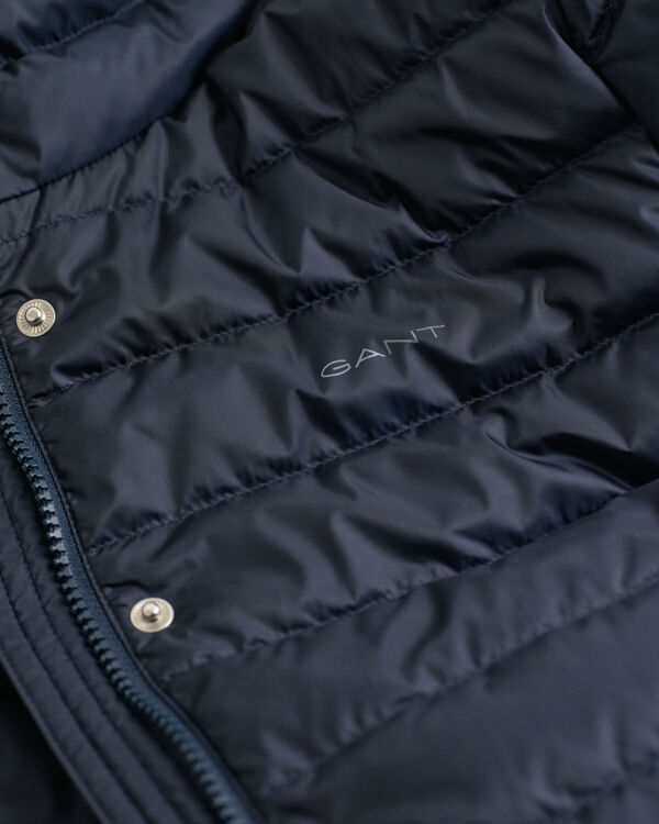 Light Down Jacket — EVENING BLUE