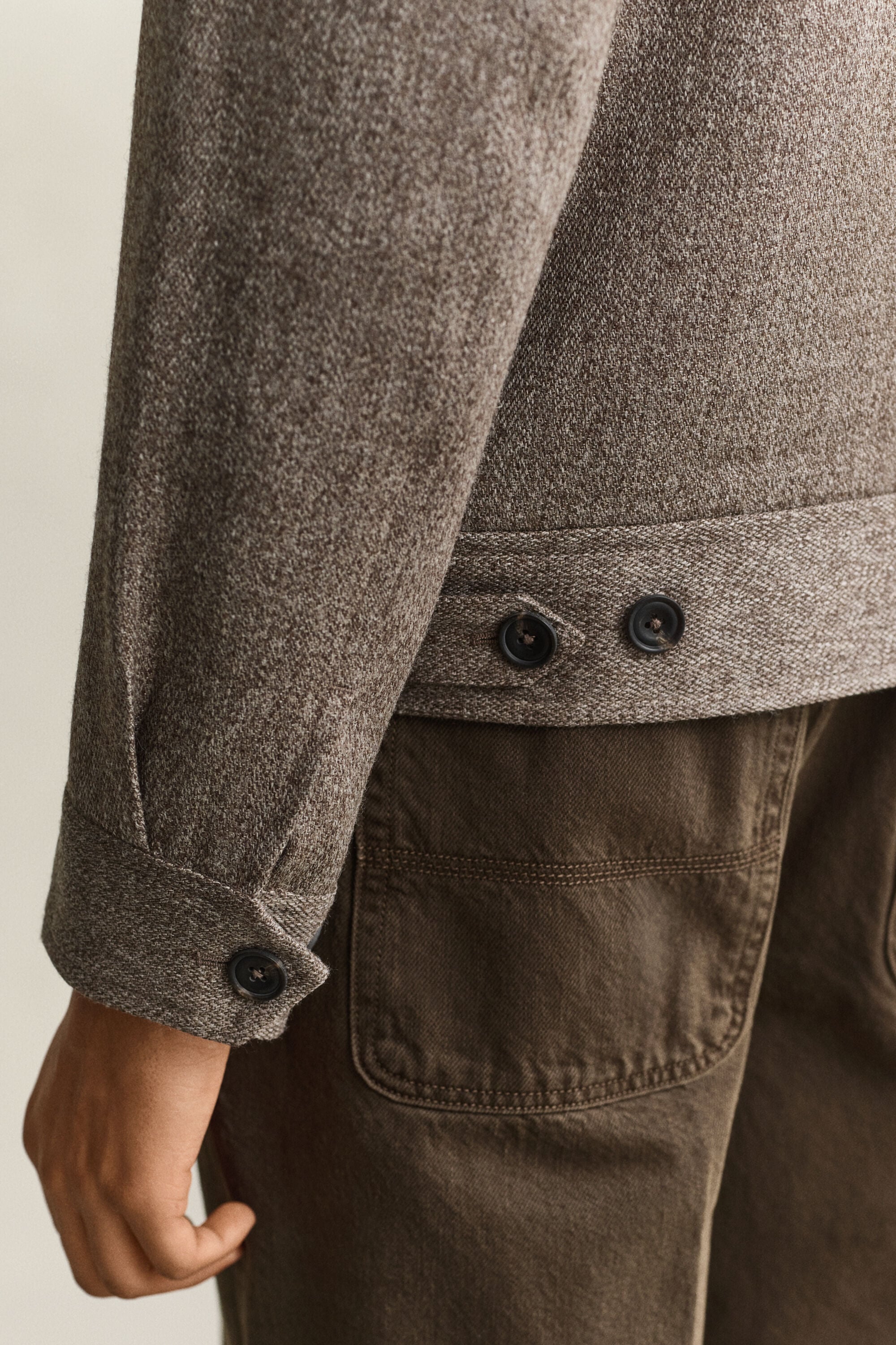 Mélange Wool Jacket