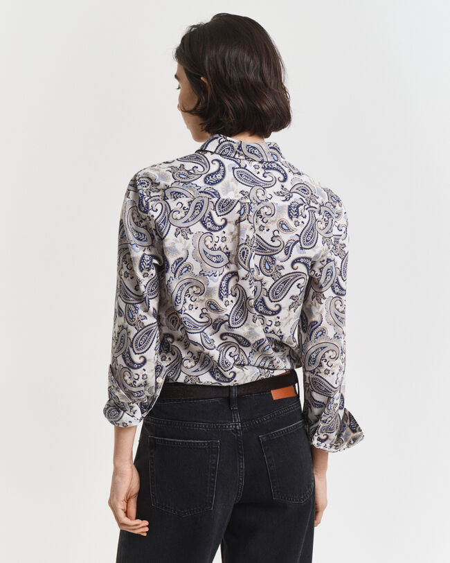 Paisley Cotton Voile Shirt