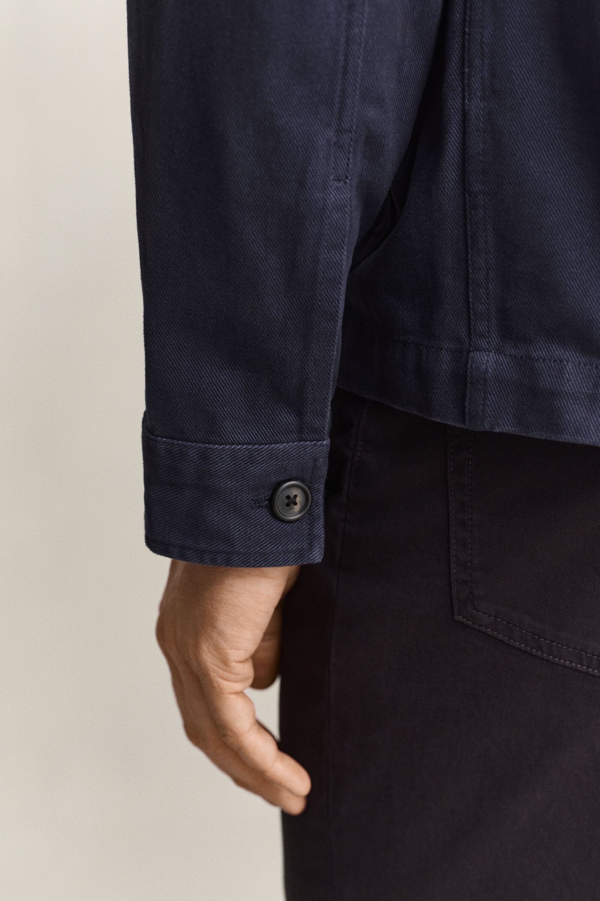 Brushed Twill Overshirt