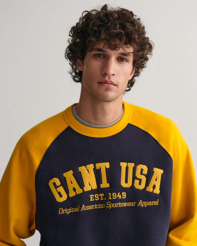 GANT USA Crew Neck Sweatshirt - GANT