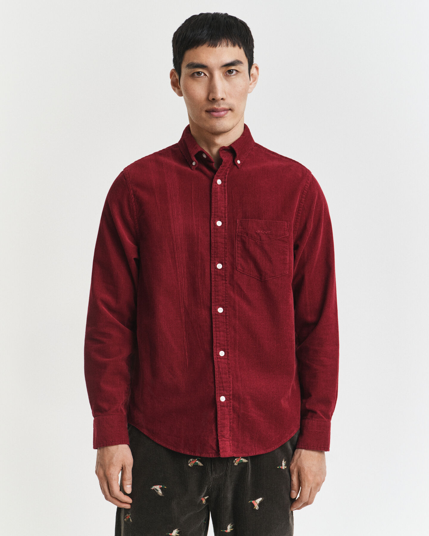Regular Fit Corduroy Shirt