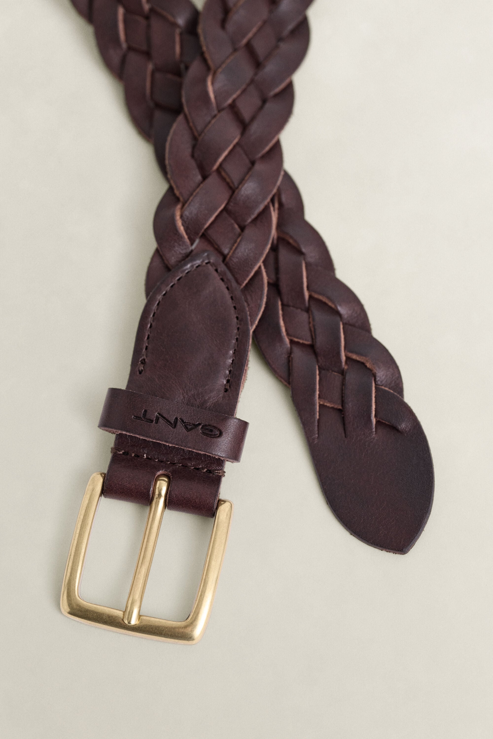 Braided Leather Belt