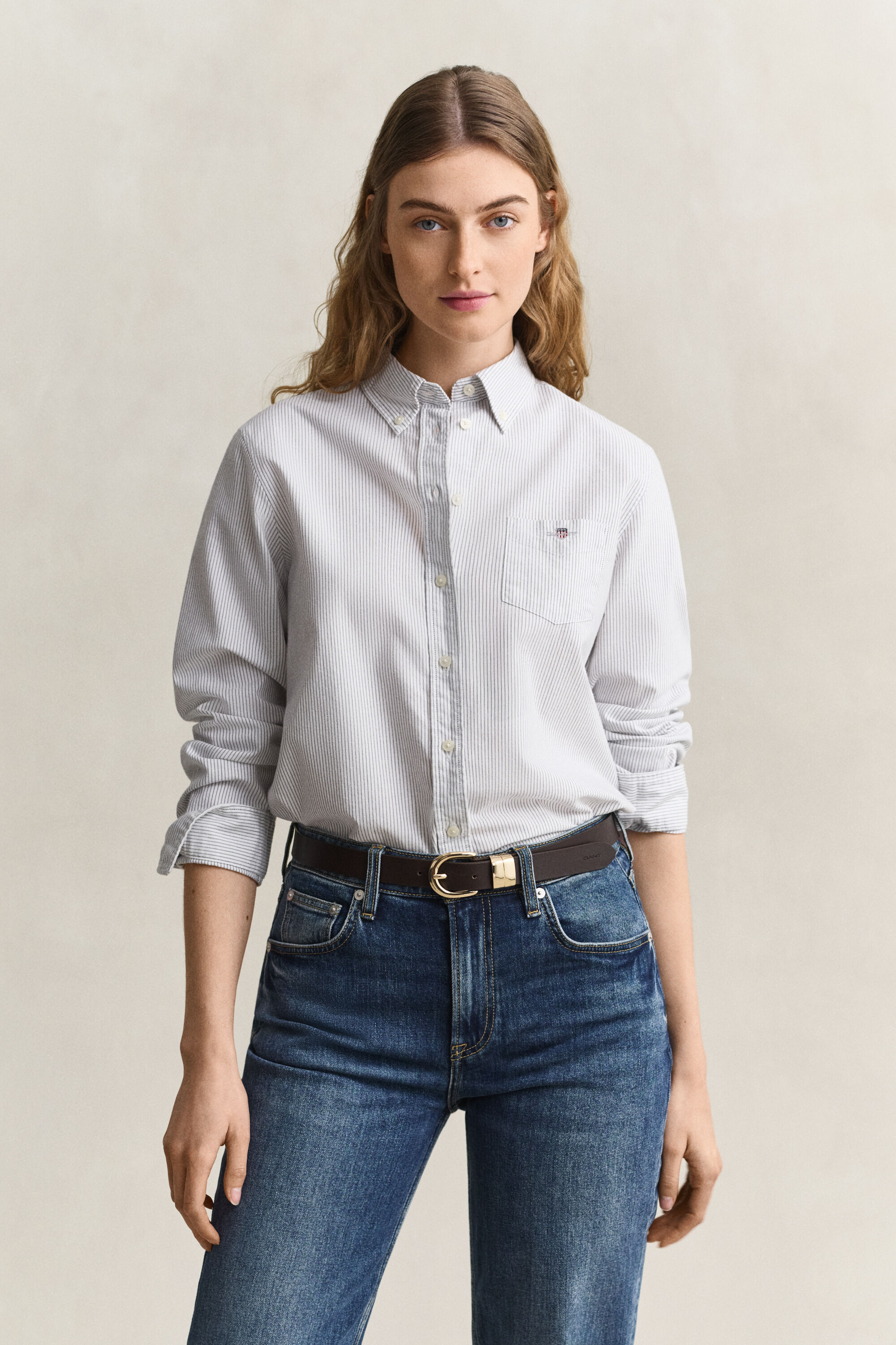 Striped Classic Oxford Shirt