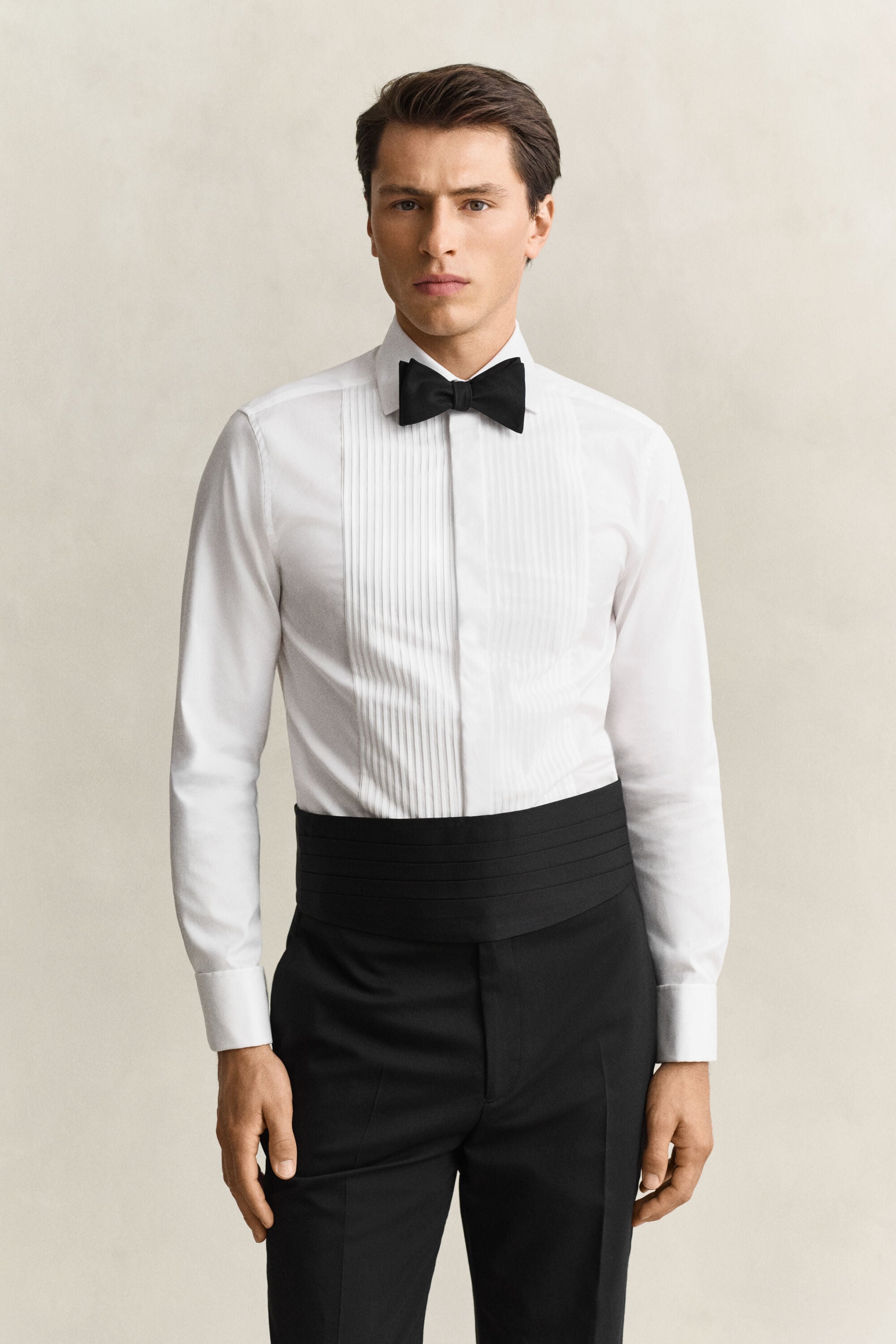 Tailored Tuxedo Shirt