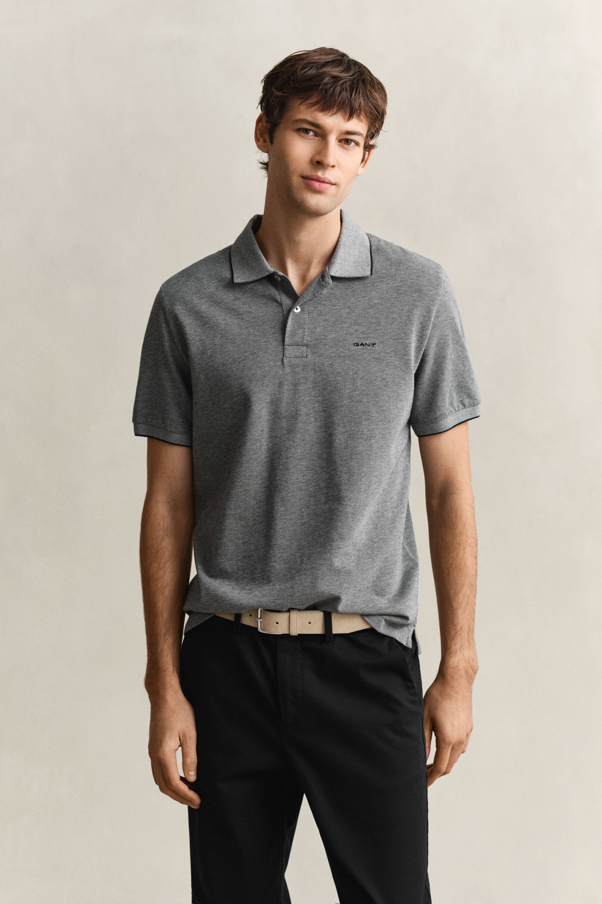 Two-Toned Polo Shirt