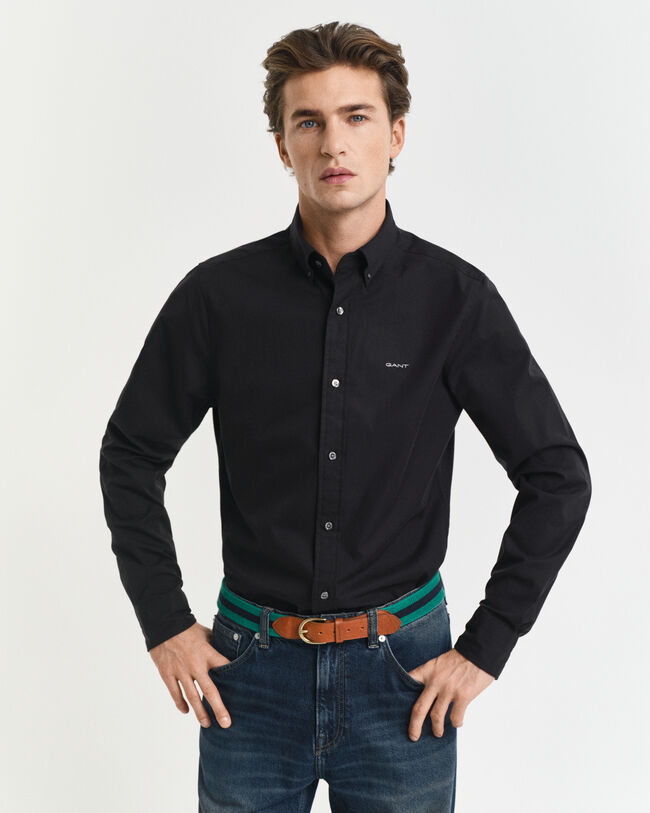 Slim Fit Pinpoint Oxford Shirt