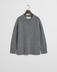 Soft Wool Cashmere Blend Crew Neck Sweater