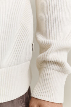 Cotton Merino Turtleneck — CREAM 3