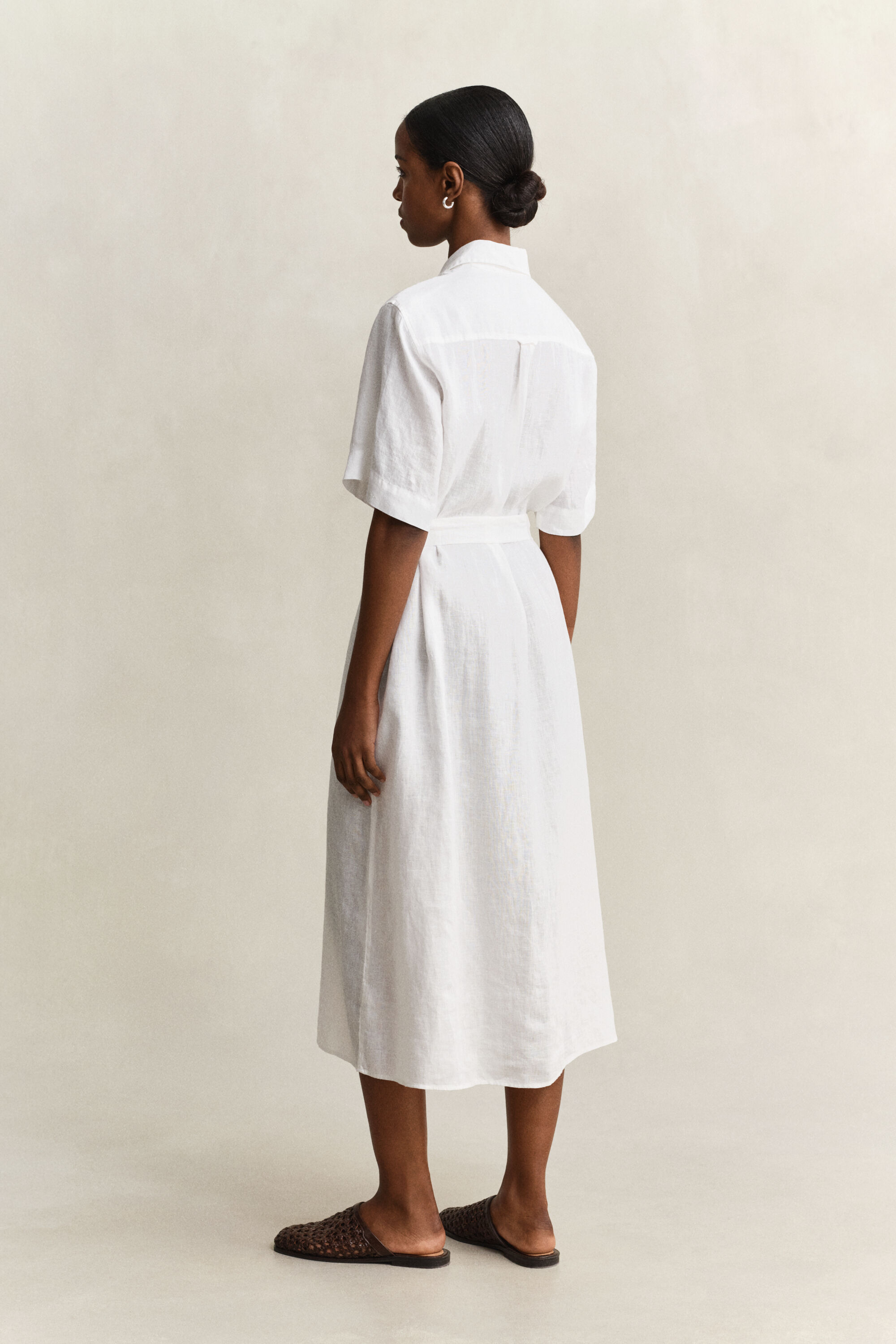 Linen Shirt Dress