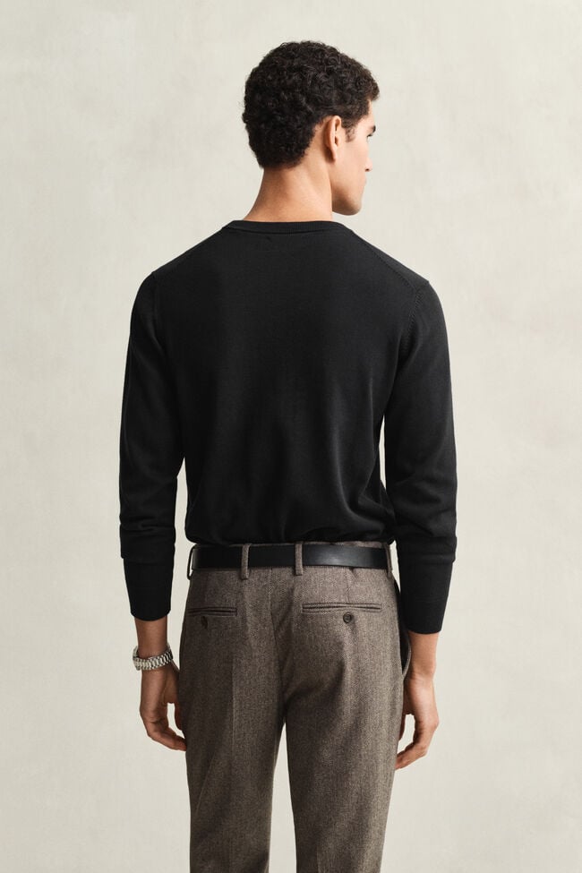 Cotton Crew Neck Sweater