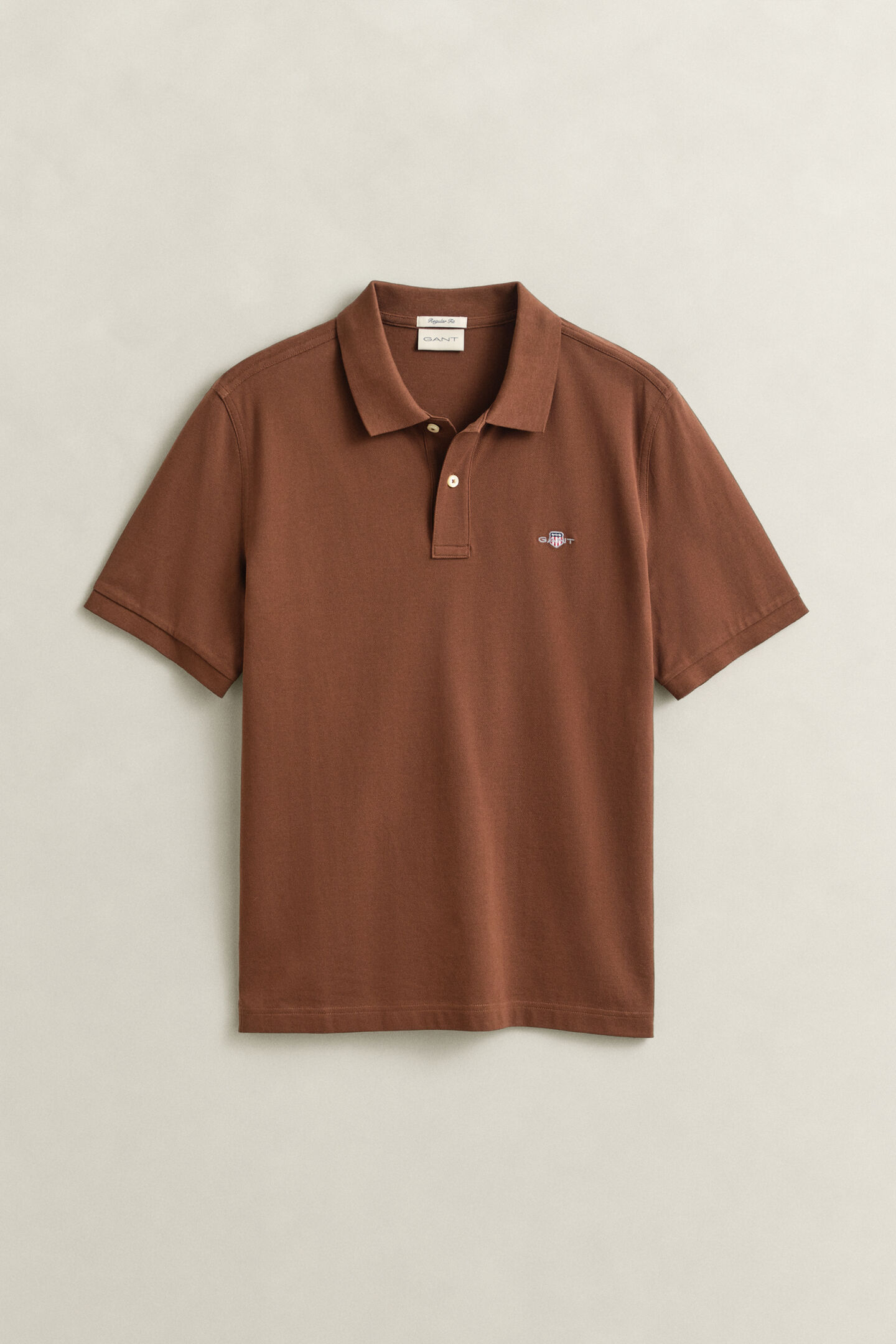 Regular Fit Shield Piqu&eacute; Polo Shirt