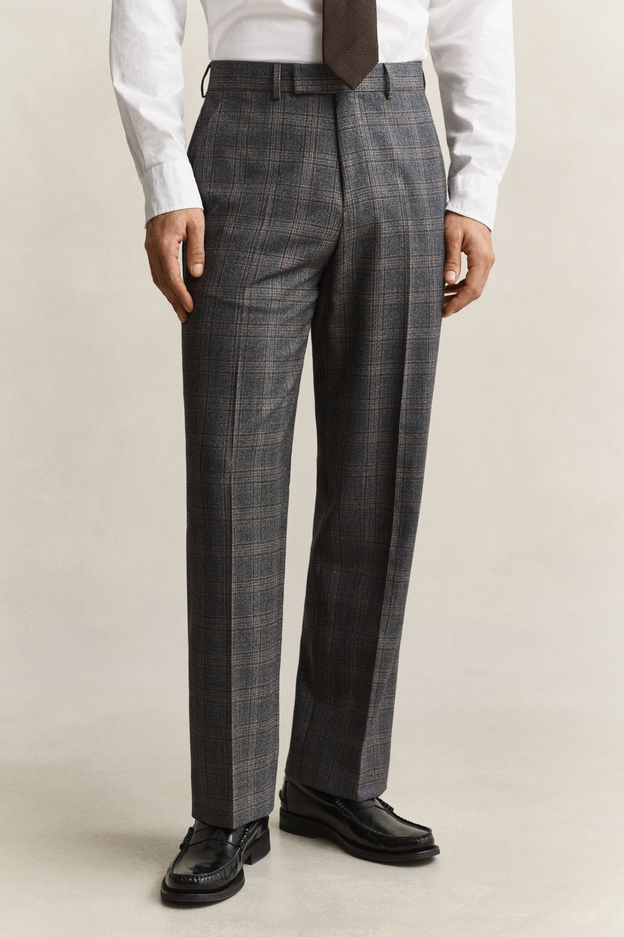 Clen Check Suit Pants