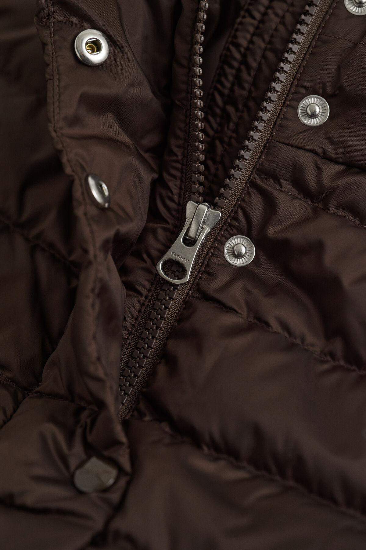 Light Down Jacket — DEEP BROWN