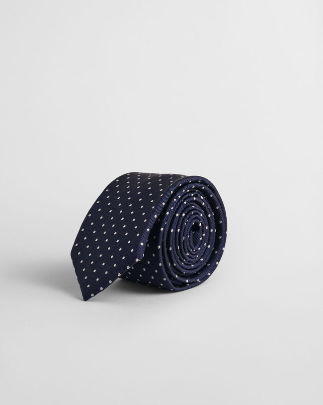 Polka Dot Silk Tie