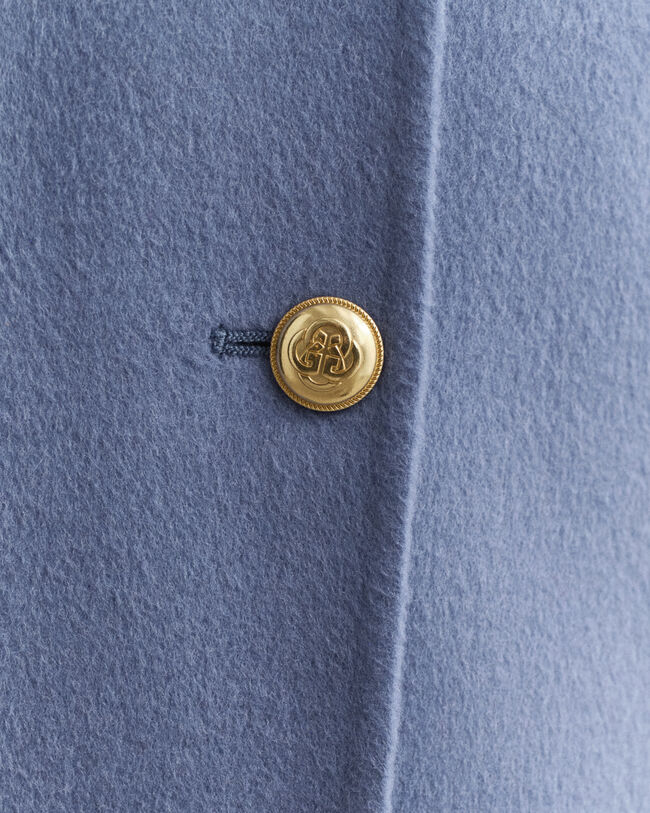 Handstitched Detail Pea Coat