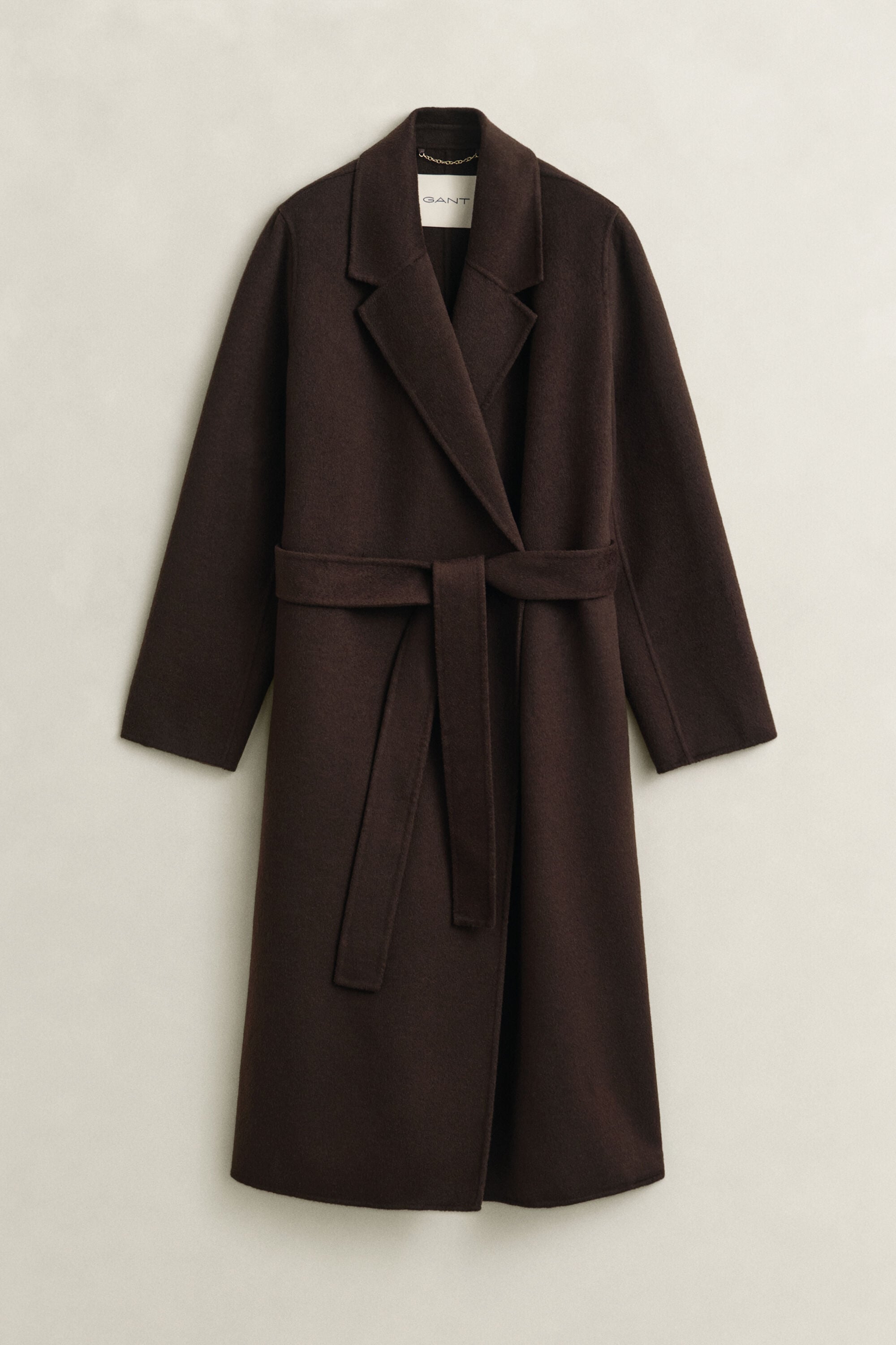 Handstitched Belted Coat