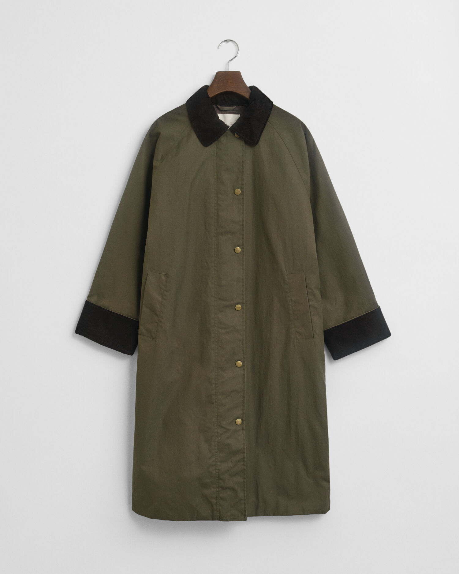 Waxed Cotton Car Coat
