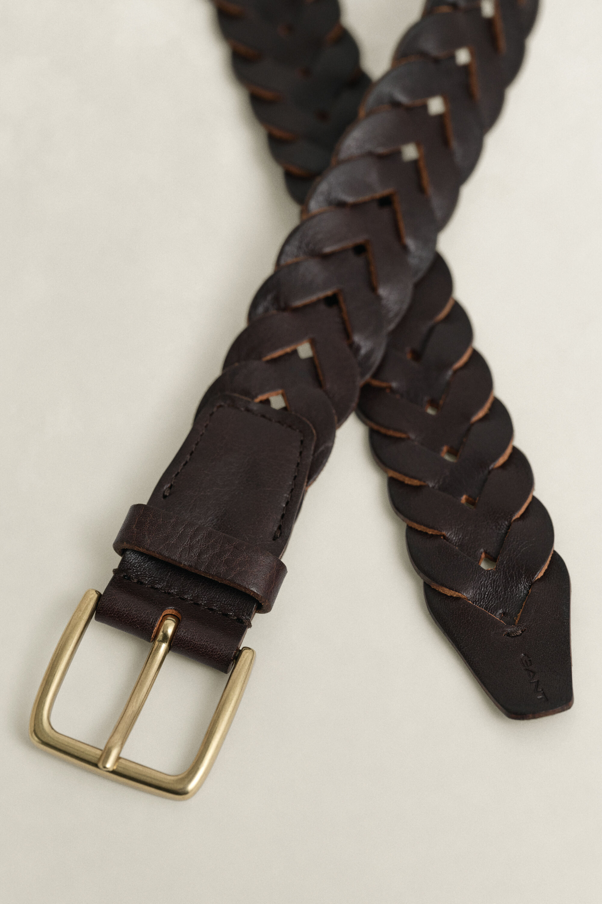 Braided Leather Belt