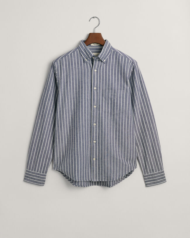 Shirt GANT Fit Regular - Striped Oxford Brushed