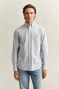 Banker Stripe Classic Oxford Shirt