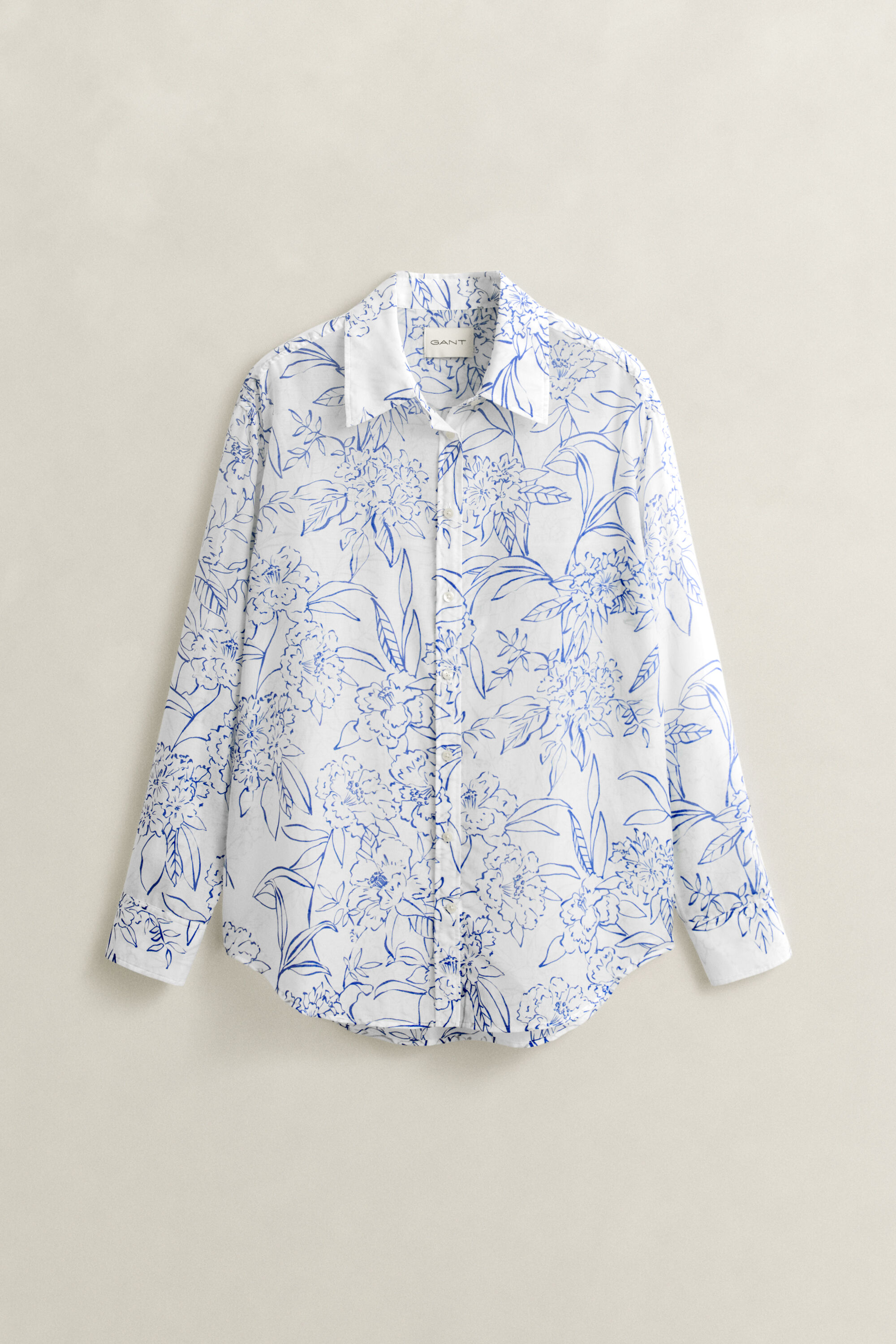 Floral Cotton Silk Shirt