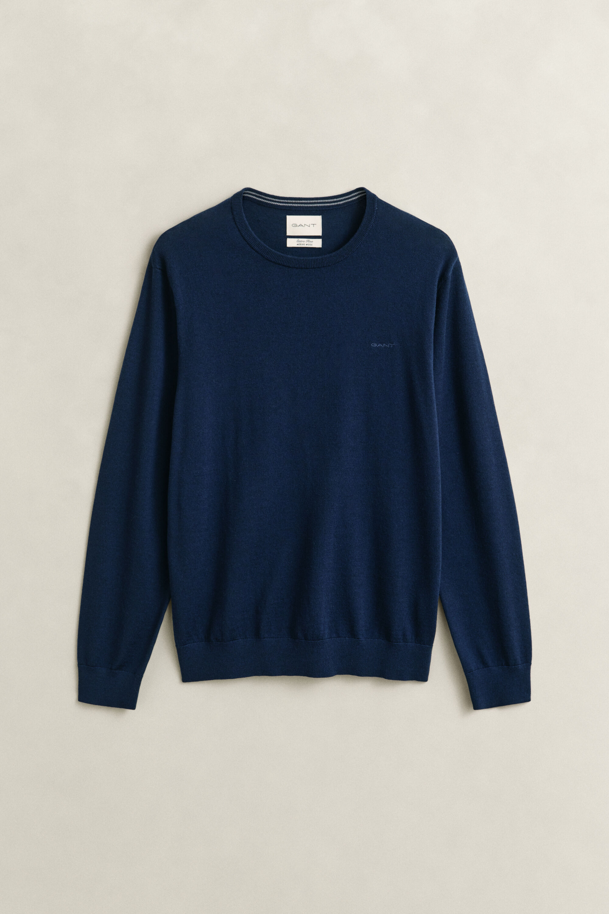 Merino Wool Crew Neck Sweater