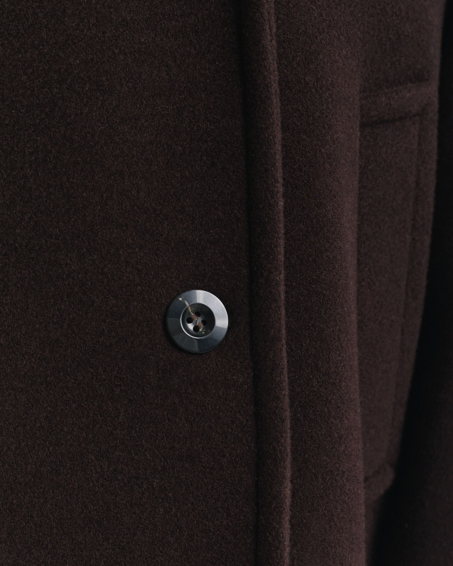 Wool Blend Overcoat