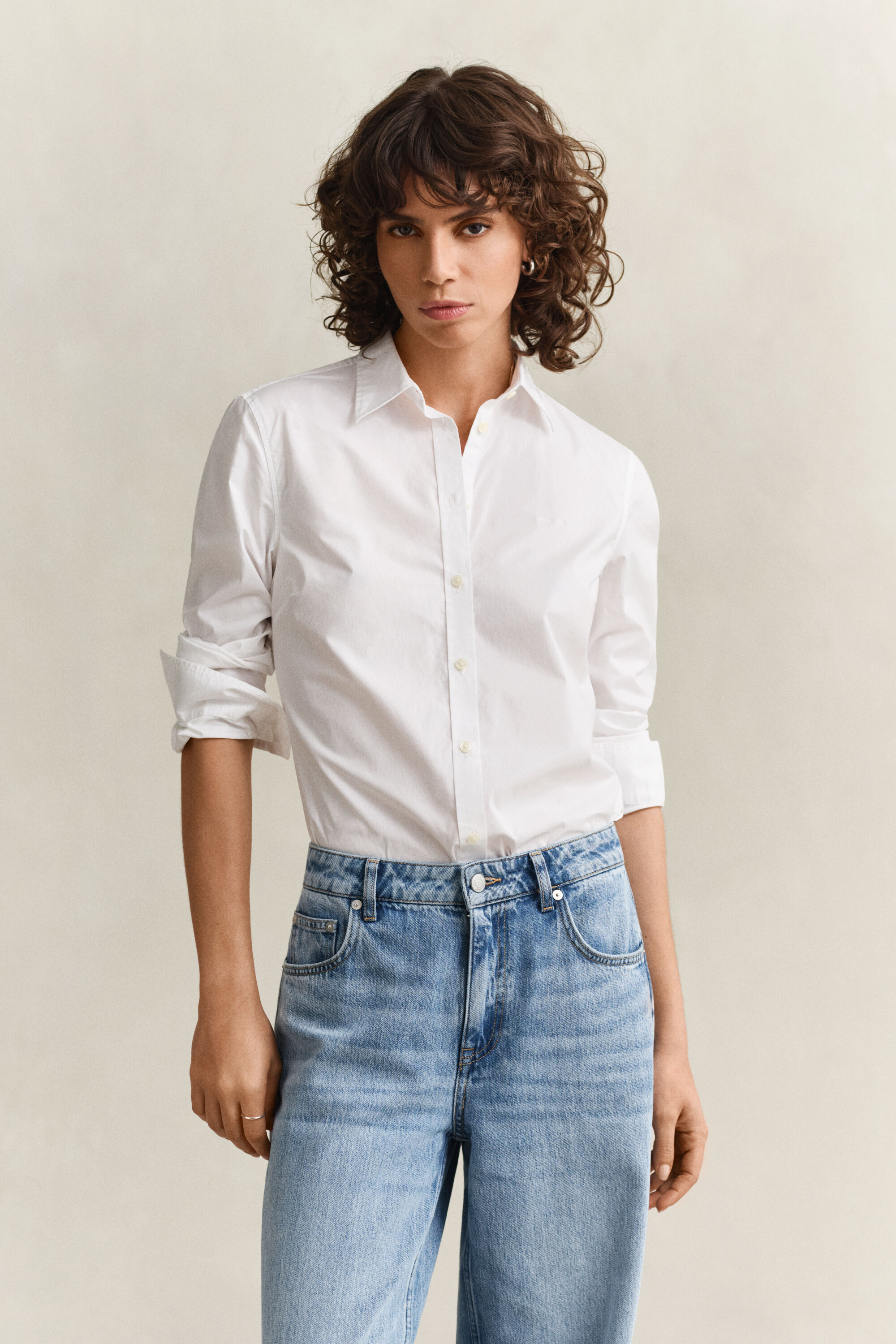 Slim Fit Poplin Shirt